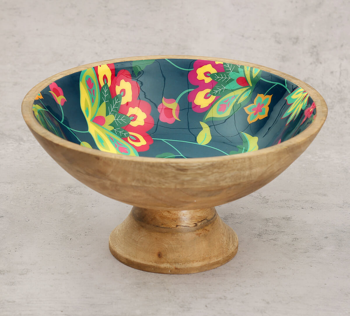 India Circus by Krsnaa Mehta Forest Cyanic Pop Burst Fruit Bowl