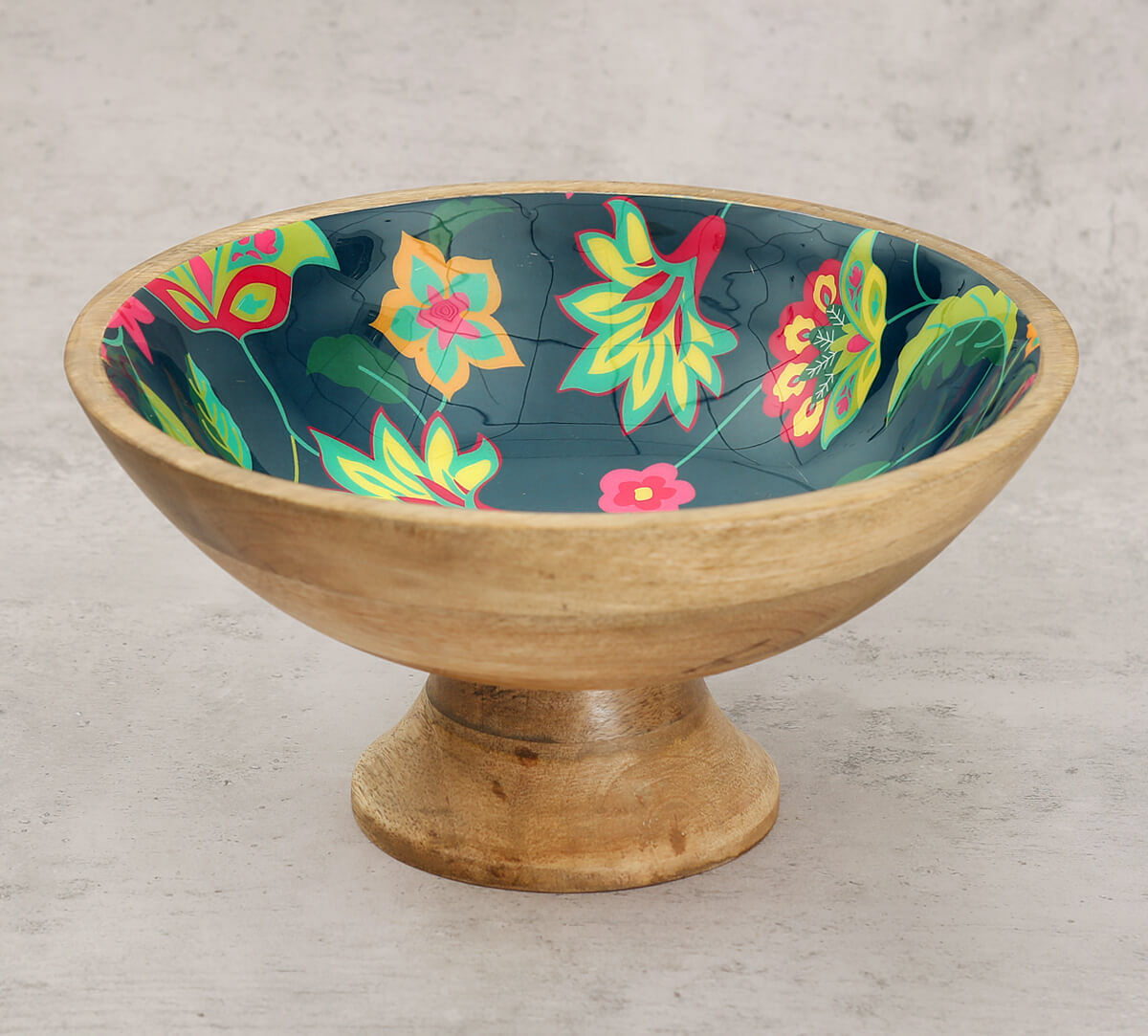 India Circus by Krsnaa Mehta Forest Cyanic Pop Burst Fruit Bowl