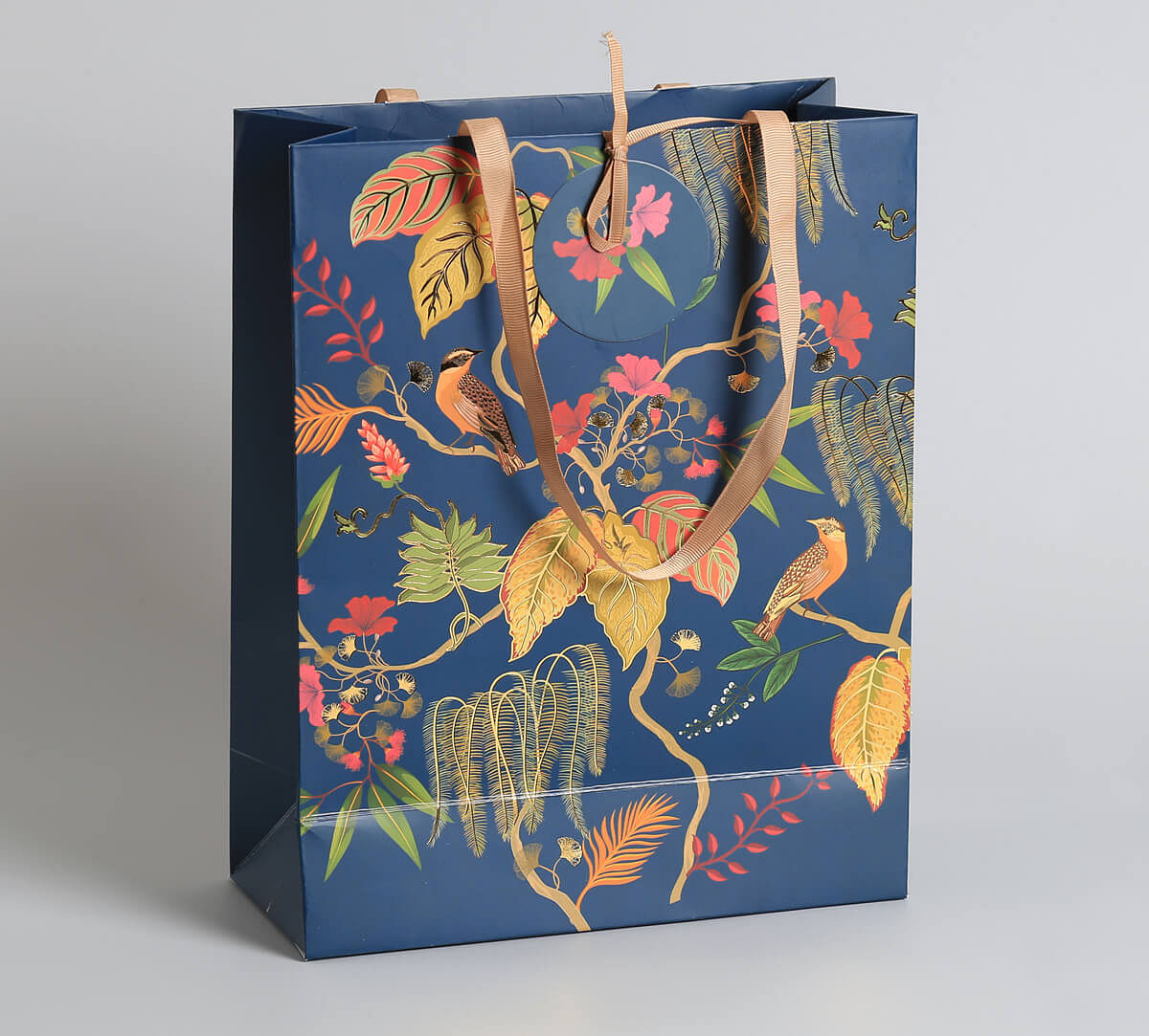 India Circus by Krsnaa Mehta Fronds and Florets Big Gift Bag Set of 5