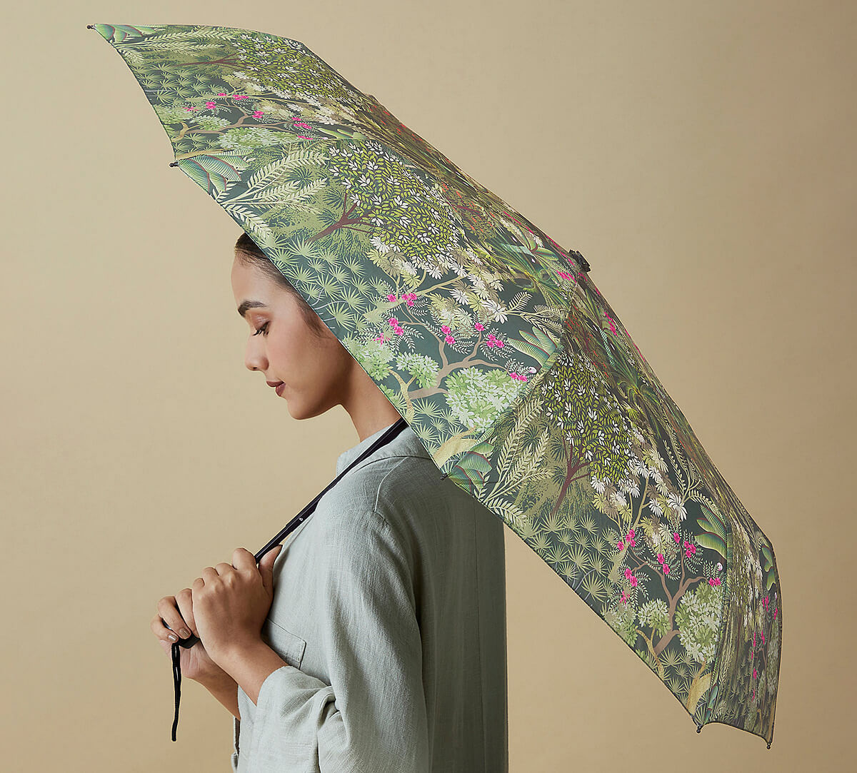 Garden of Grace 3 Fold Umbrella