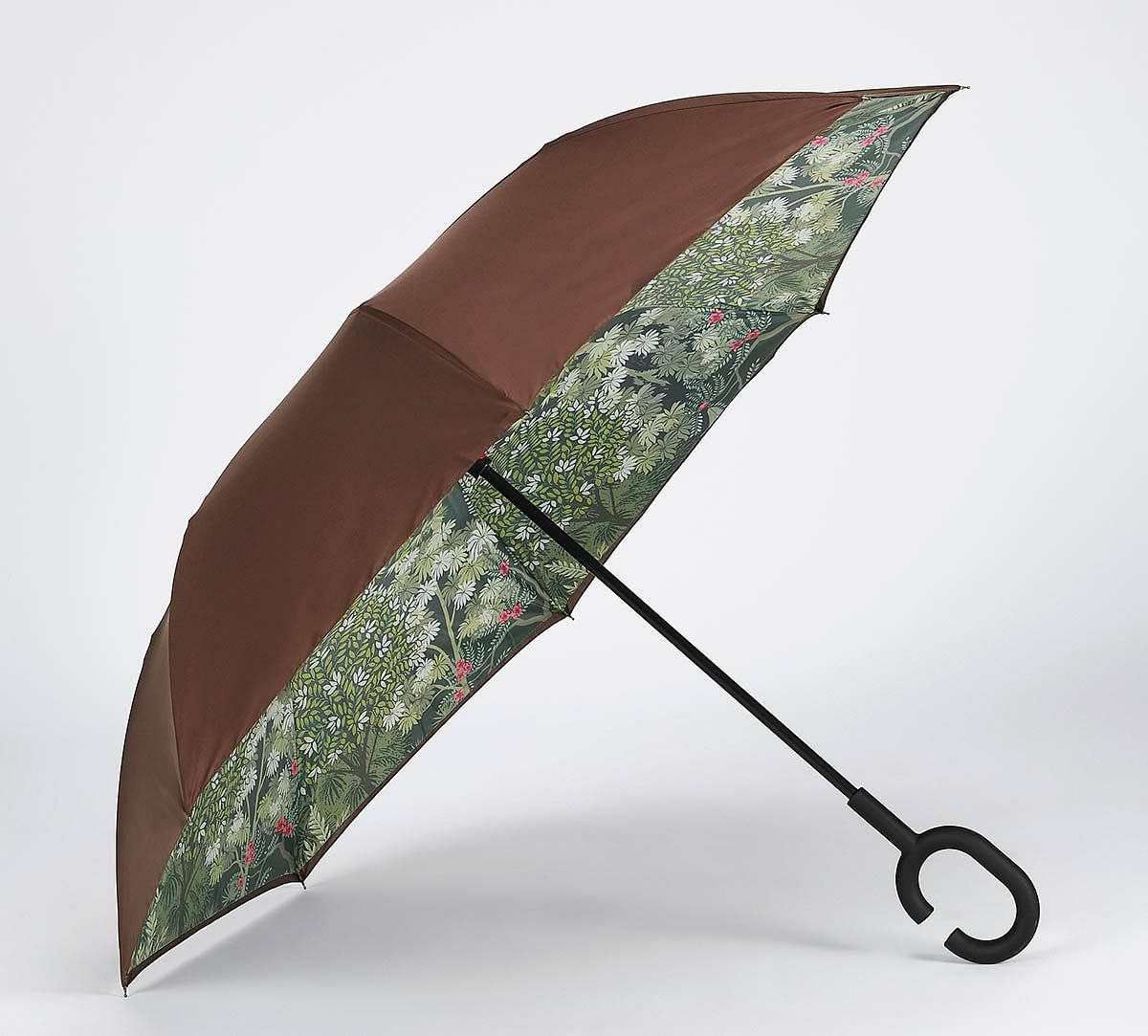 India Circus by Krsnaa Mehta Garden of Grace Reversible Umbrella