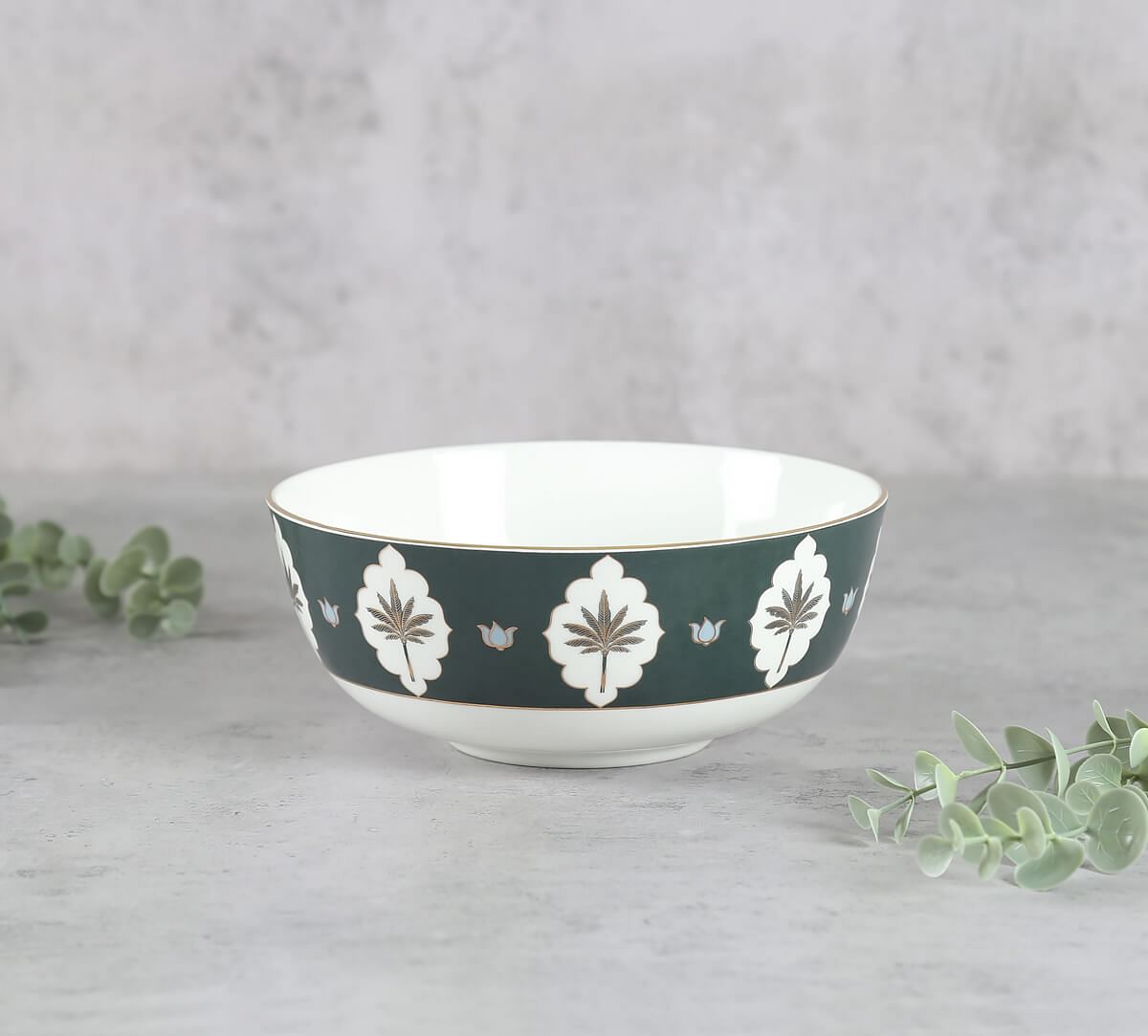 India Circus by Krsnaa Mehta Gardenia Dreams Serving Bowl
