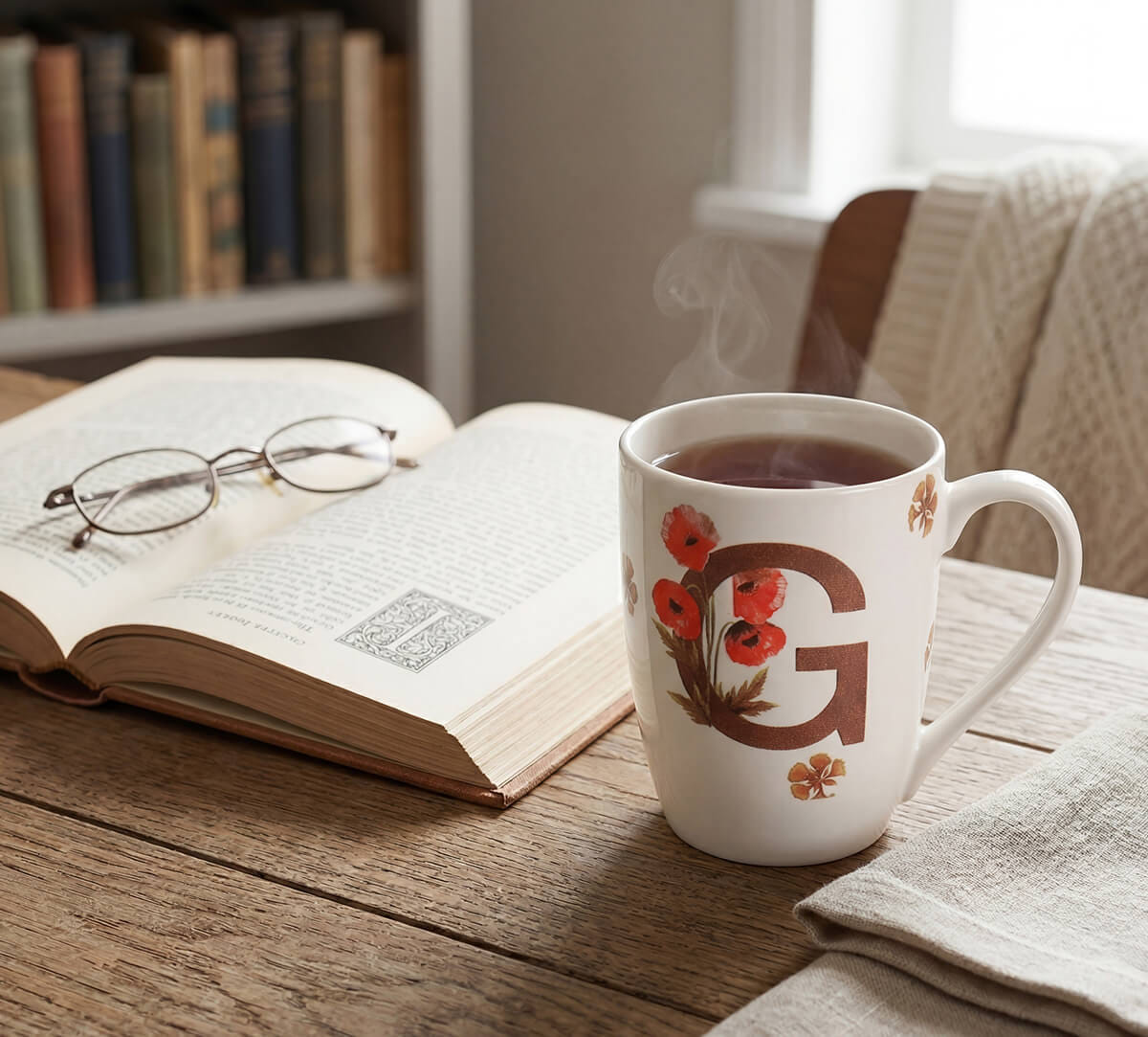 Gentle Glory Porcelain Coffee Mug