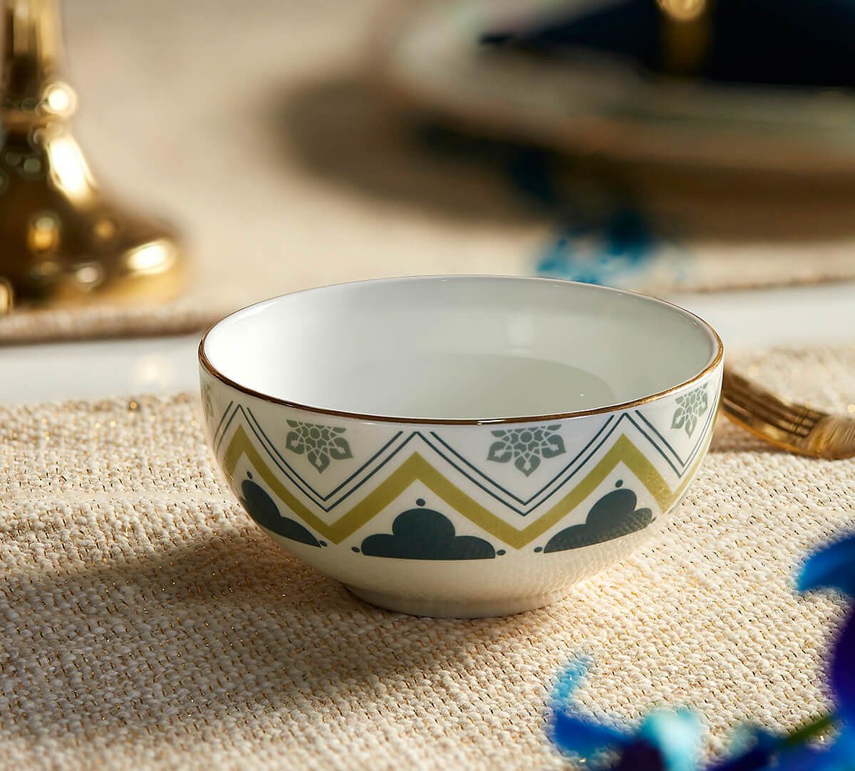 India Circus by Krsnaa Mehta Grandeur Greens Katori Bowl