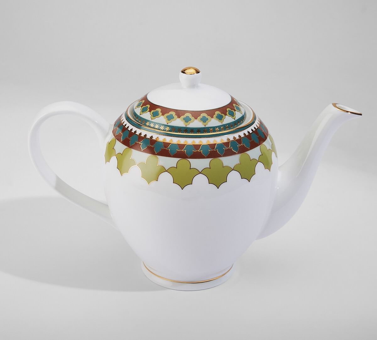 India Circus by Krsnaa Mehta Grandeur Greens Tea Set