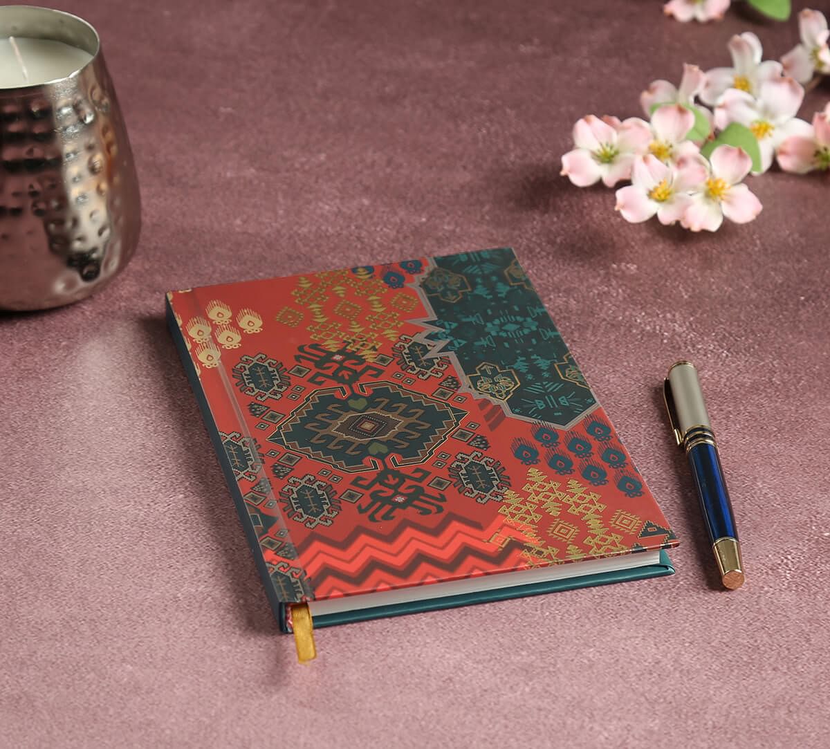 India Circus by Krsnaa Mehta Heritage Haven Hardbound Notebook