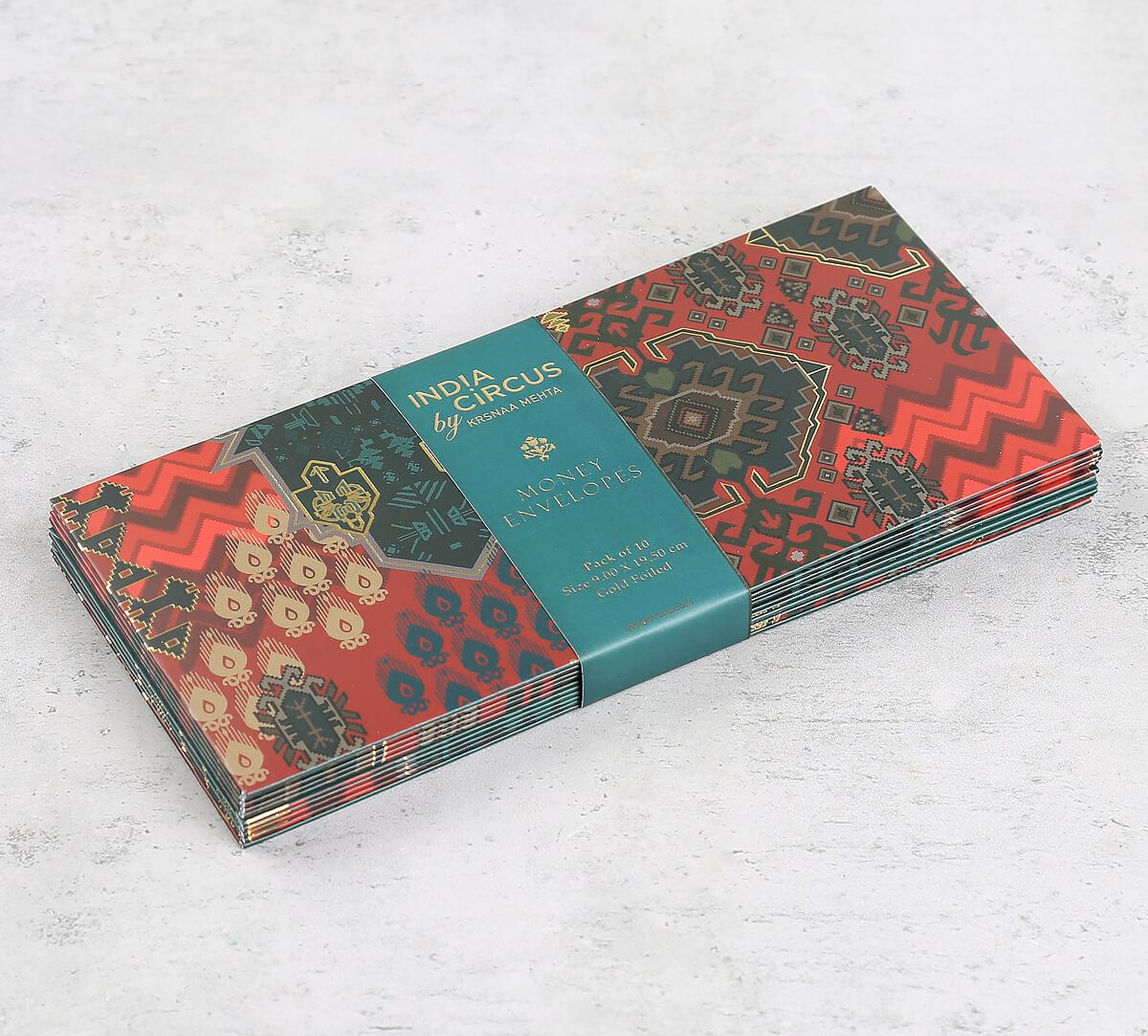 India Circus by Krsnaa Mehta Heritage Haven Stationery Gift Box