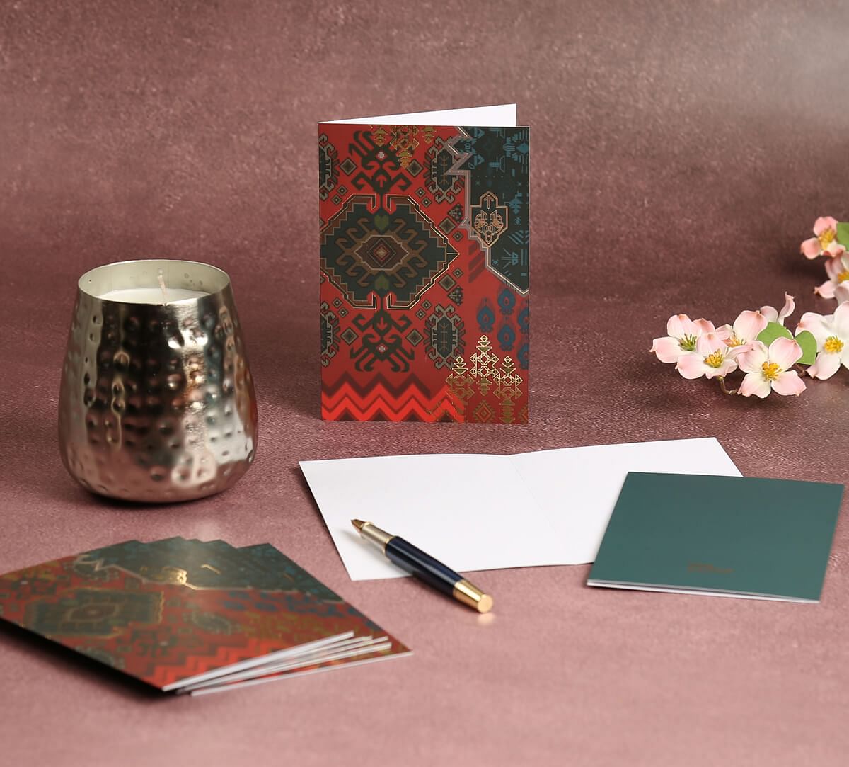 India Circus by Krsnaa Mehta Heritage Haven Note Cards Set of 10