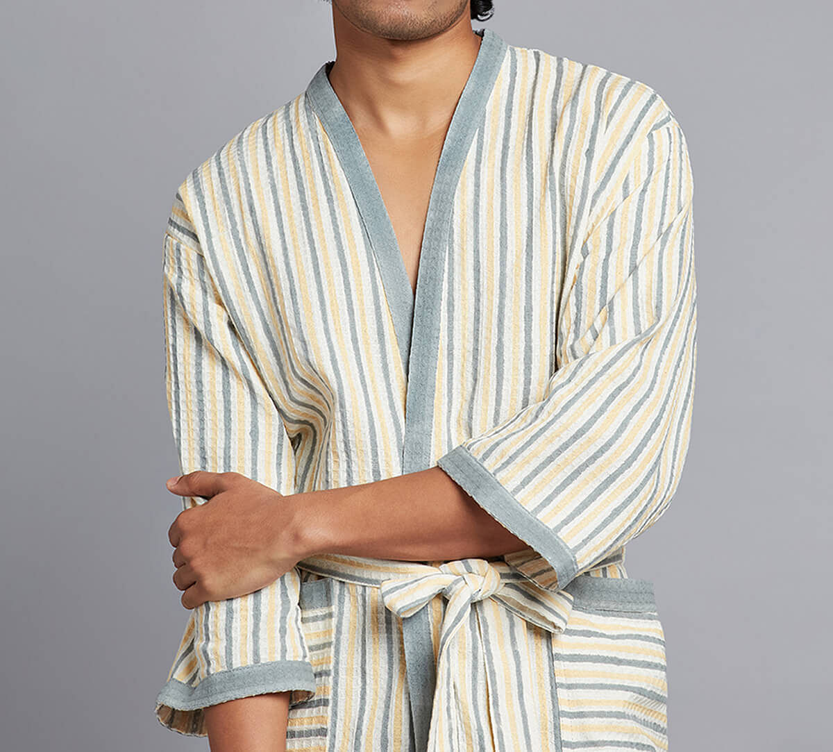 India Circus by Krsnaa Mehta Imperial Indulgence Bathrobe