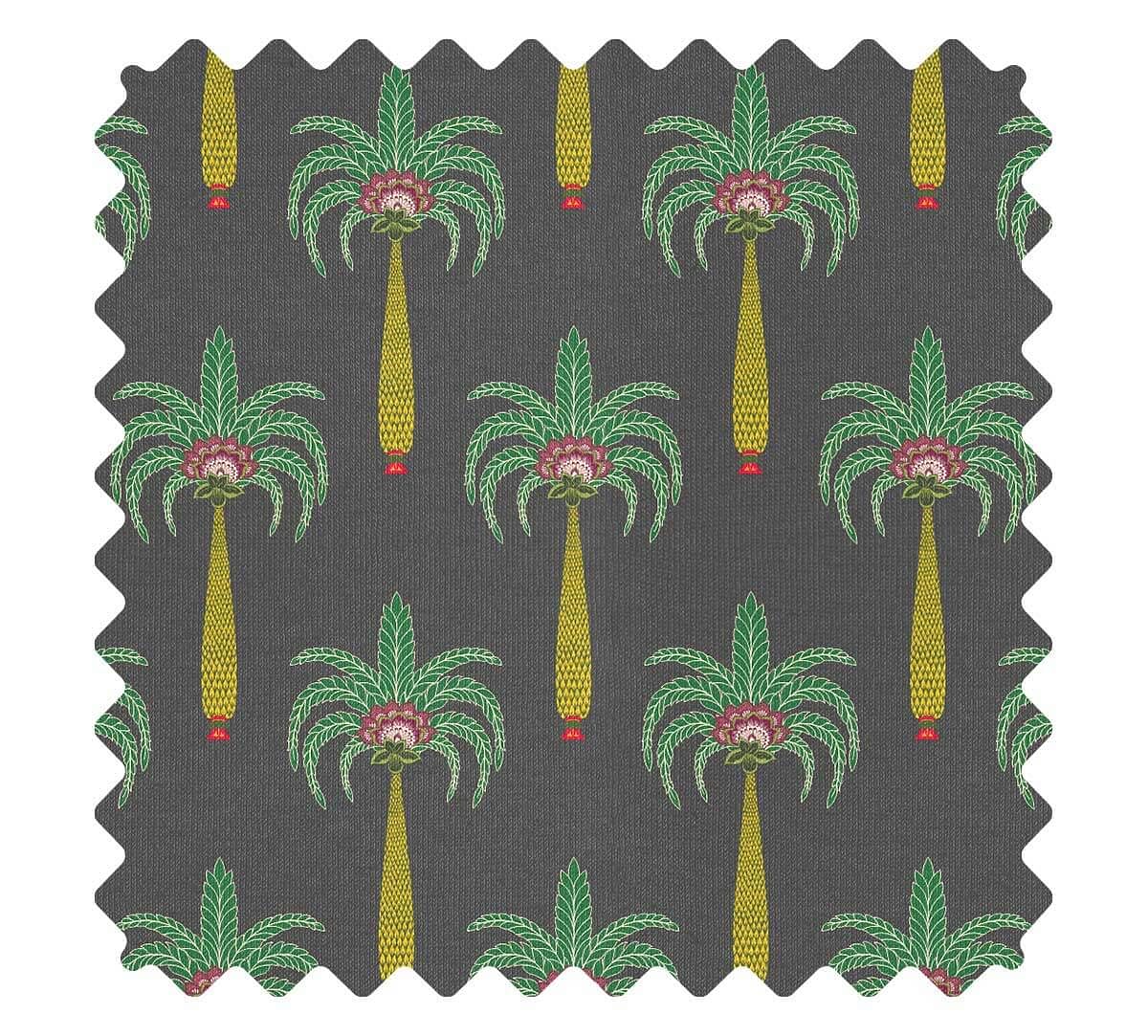 India circus by Krsnaa Mehta Island Palms Fabric