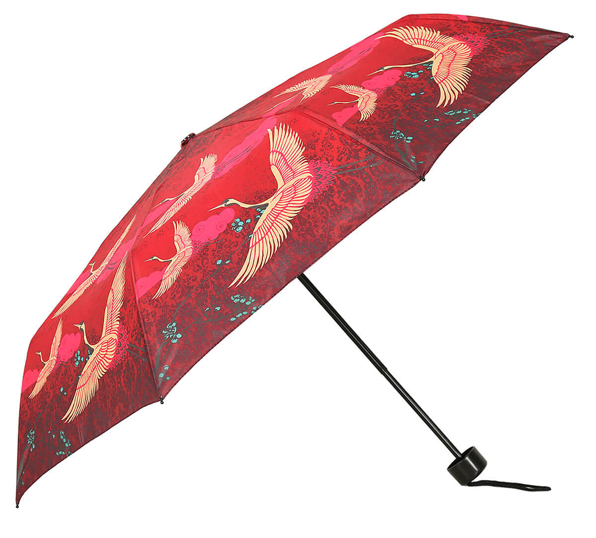 India Circus by Krsnaa Mehta Legend of the Cranes 3 fold Umbrella