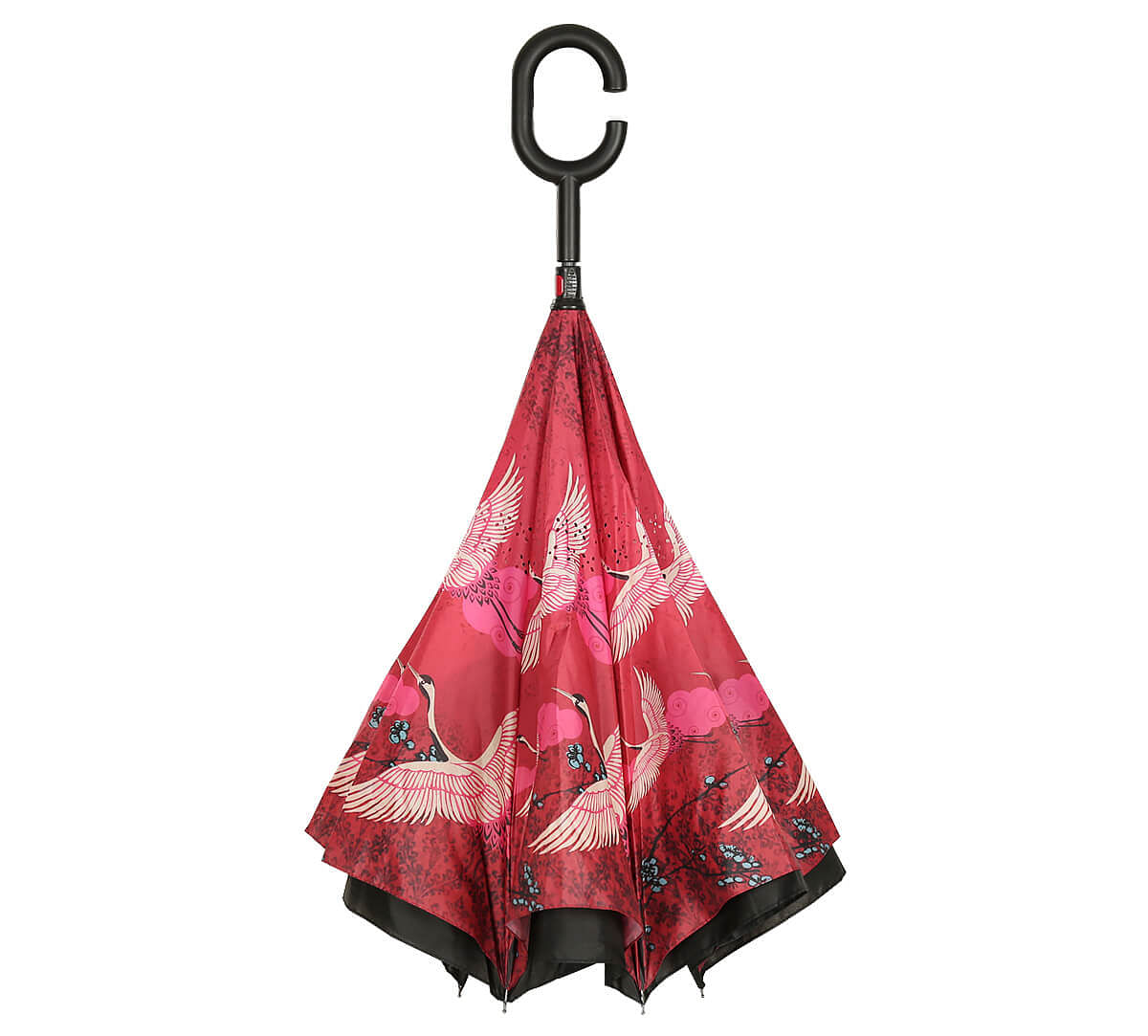 India Circus by Krsnaa Mehta Legend of The Cranes Reversible Umbrella