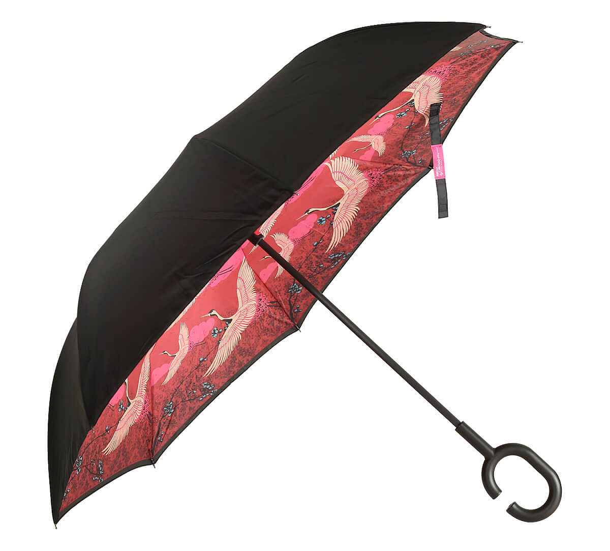 India Circus by Krsnaa Mehta Legend of The Cranes Reversible Umbrella