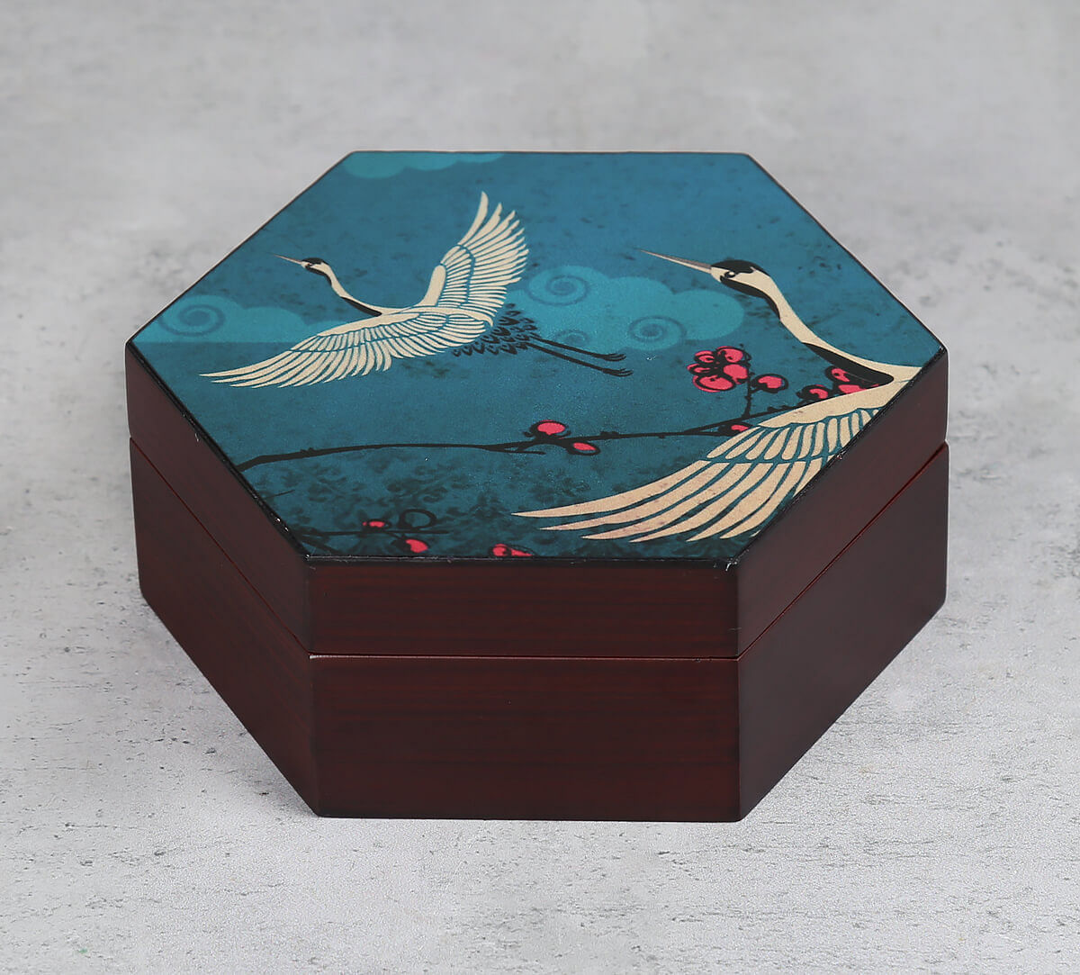 India Circus by Krsnaa Mehta Legend of the Cranes Storage Box