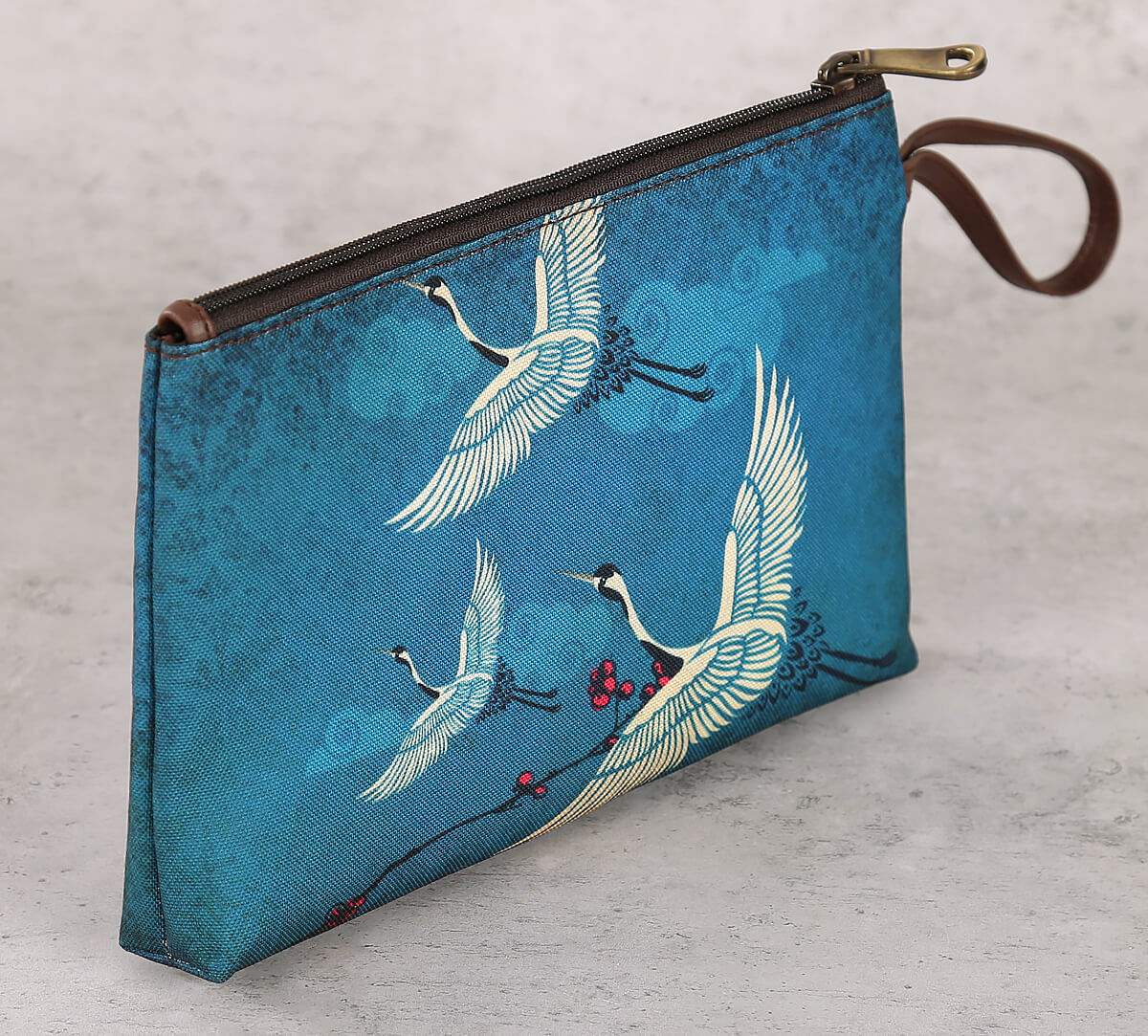 India Circus by Krsnaa Mehta Legend of the Cranes Utility Pouch