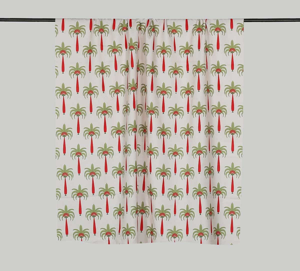 India Circus by Krsnaa Mehta Light Rose Island Palms Fabric