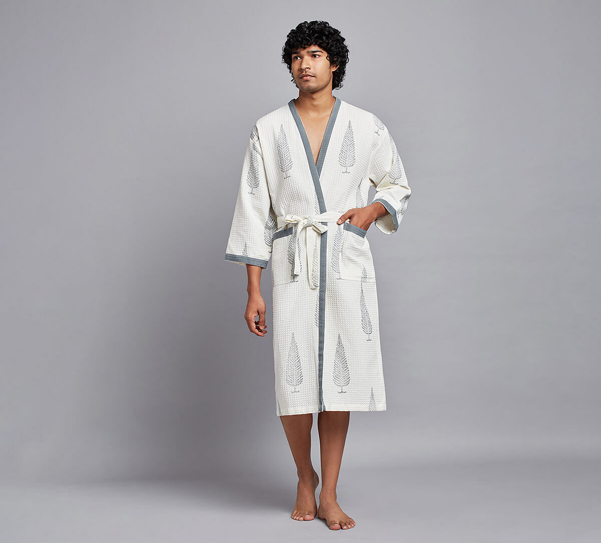 India Circus by Krsnaa Mehta Luxeloom Bathrobe