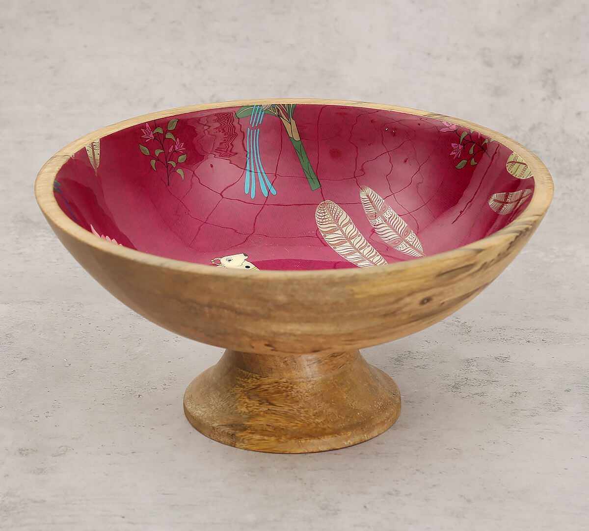 India Circus by Krsnaa Mehta Magenta Biome Mystique Fruit Bowl