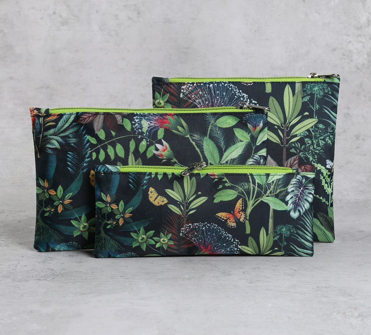 India Circus by Krsnaa Mehta Mangal Moore Utility Pouch Set of 3
