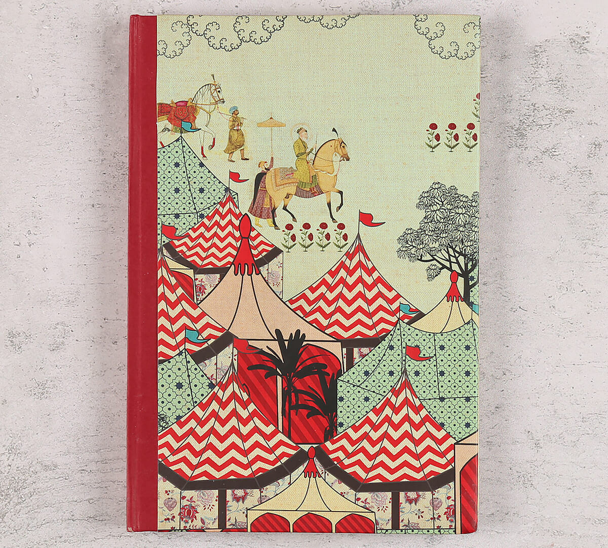 India Circus by Krsnaa Mehta Medieval Times A5 Notebook