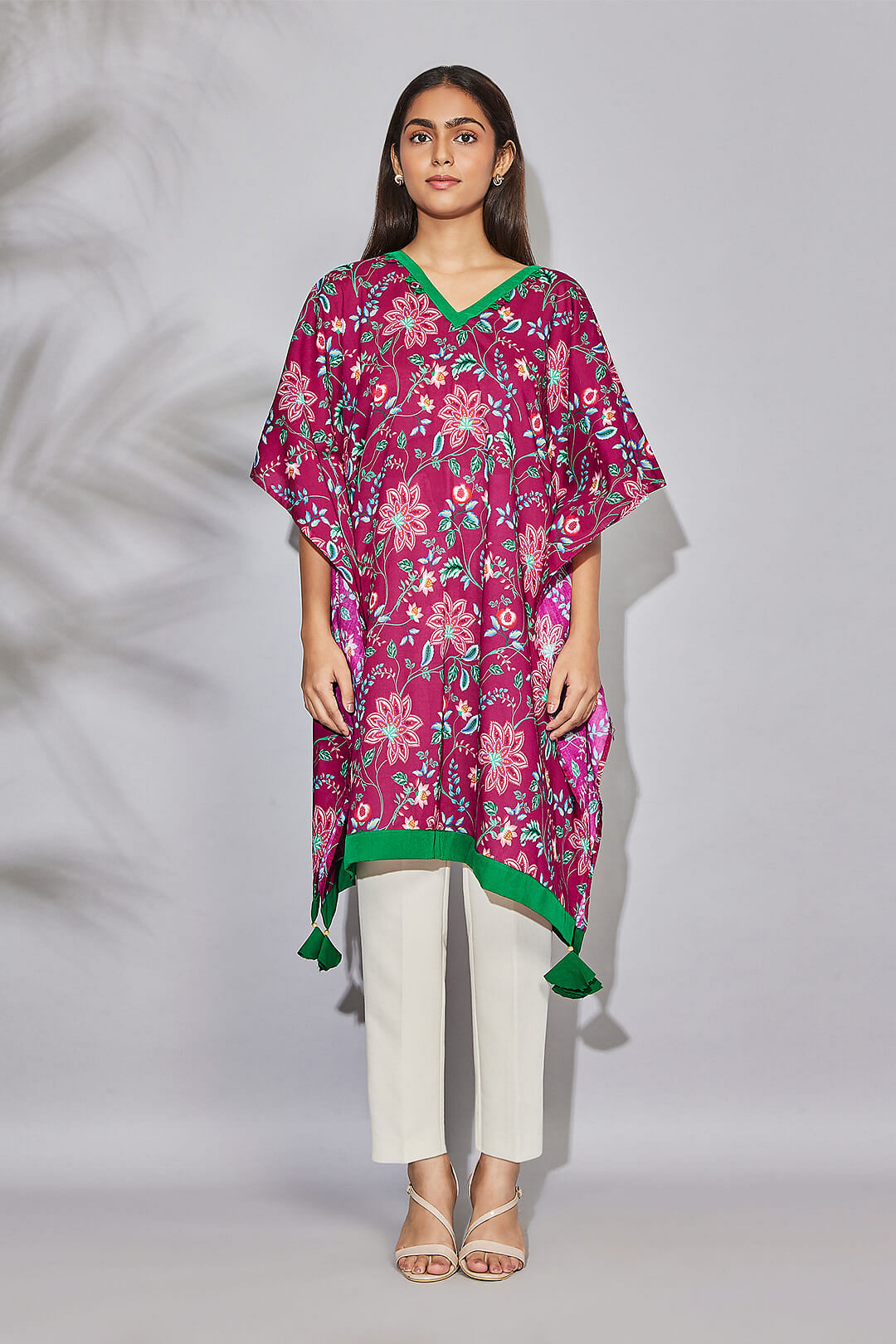 India Circus by Krsnaa Mehta Merry Magnolias Kaftan Kurti