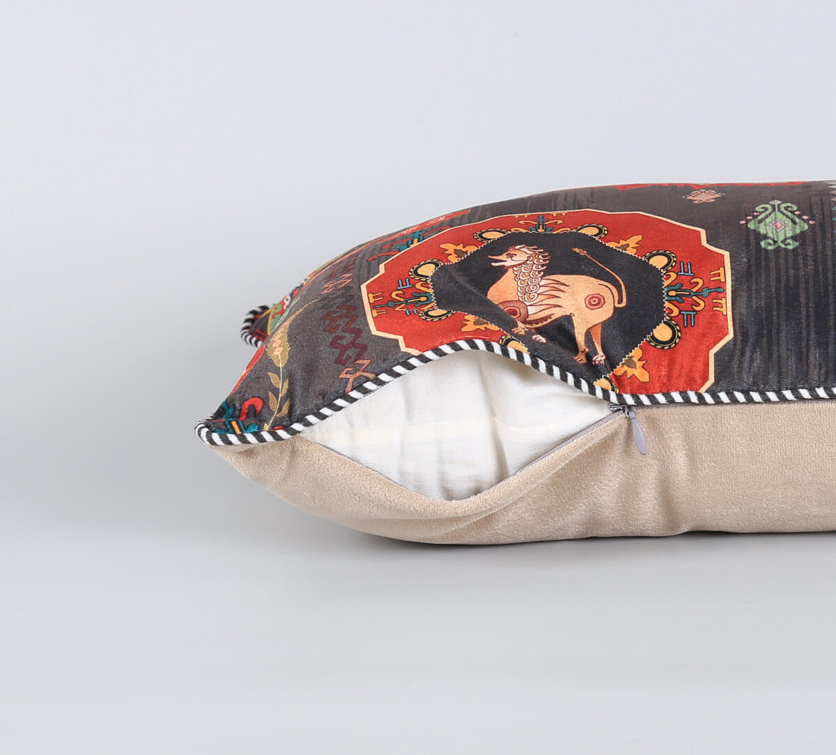 Midnight Tranquility Micro Velvet Cushion Cover