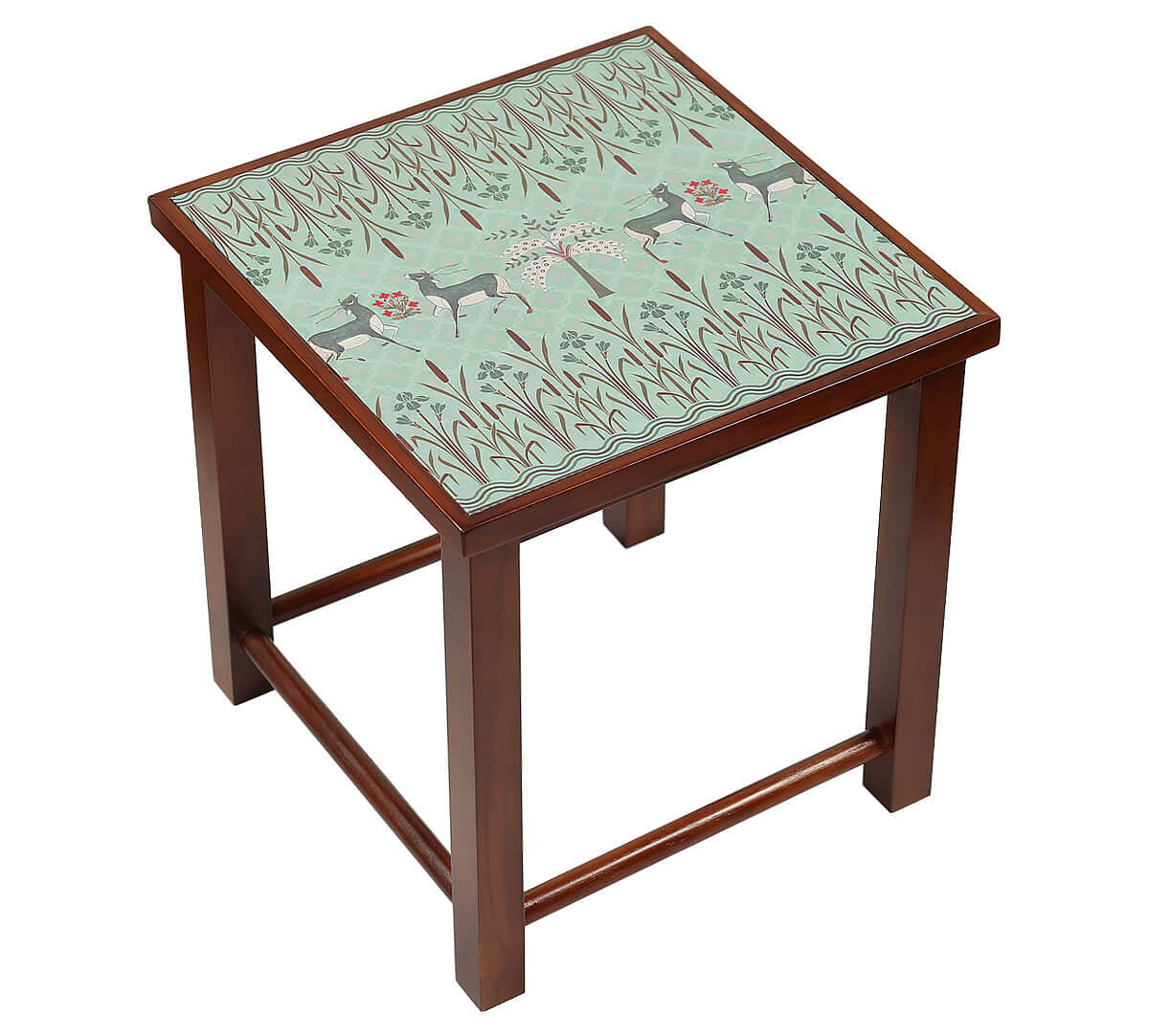 India Circus by Krsnaa Mehta Mirroring Deer Garden Nesting Table