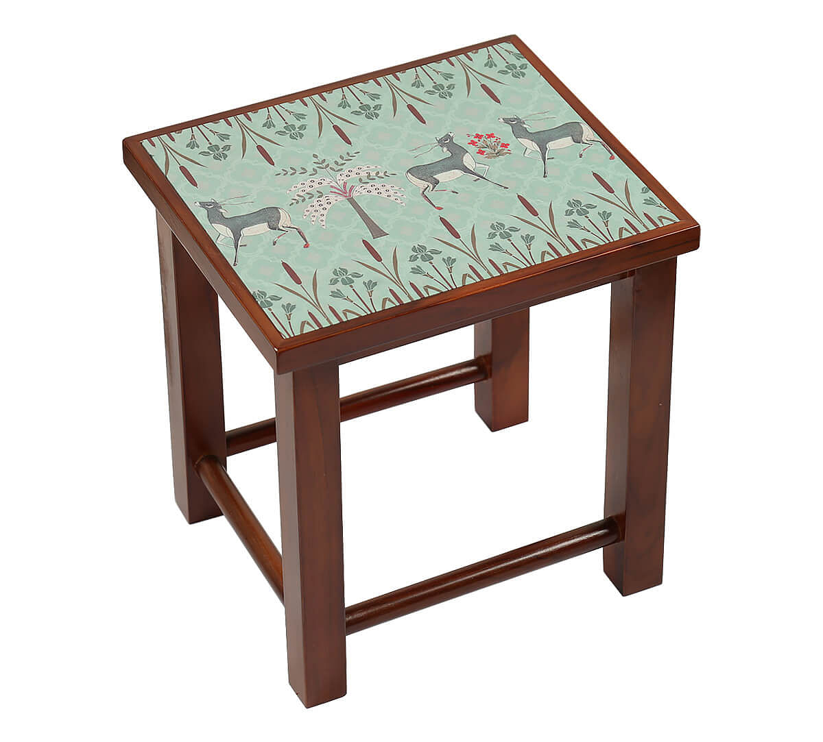 India Circus by Krsnaa Mehta Mirroring Deer Garden Nesting Table