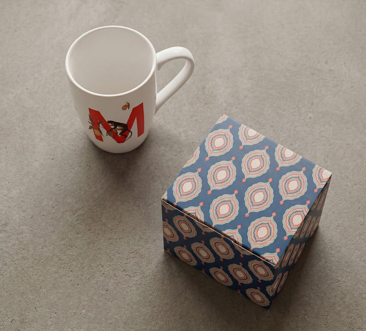 Monkey Moors Porcelain Coffee Mug