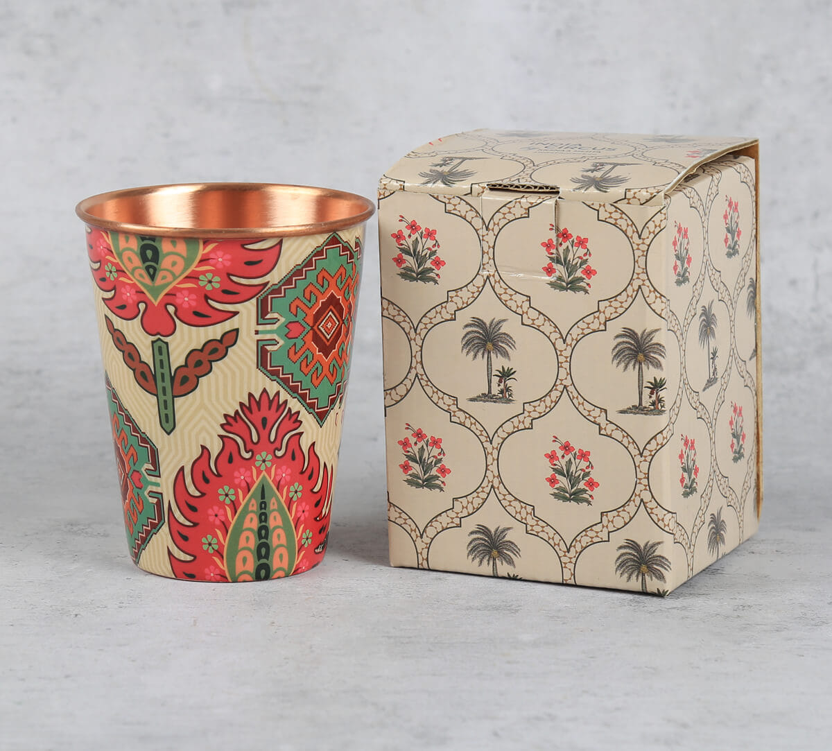 Mystifying Dazzle Copper Tumbler Big