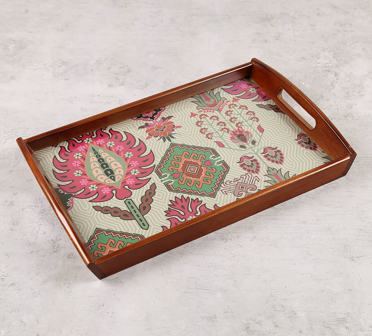 India Circus by Krsnaa Mehta Mystifying Dazzle Trays Set of 3