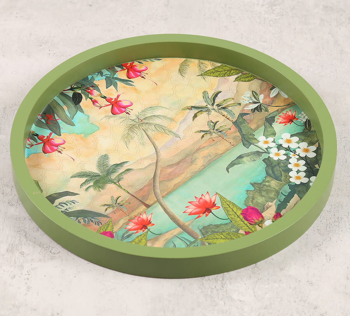 India Circus by Krsnaa Mehta Oriental Jibe Decor Plate