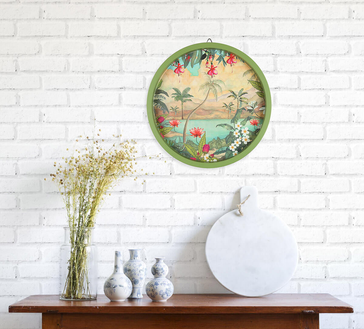 India Circus by Krsnaa Mehta Oriental Jibe Decor Plate