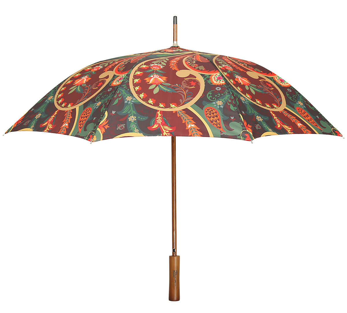 India Circus by Krsnaa Mehta Paisley Romance Long Umbrella