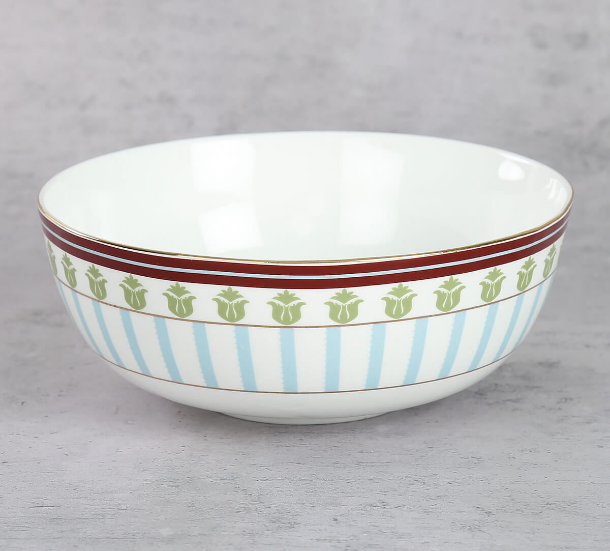 India Circus by Krsnaa Mehta Petal Perfection Serving Bowl