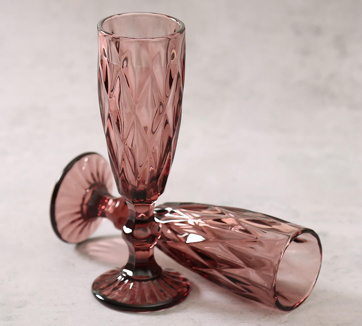 India Circus by Krsnaa Mehta Pink Champagne Glass