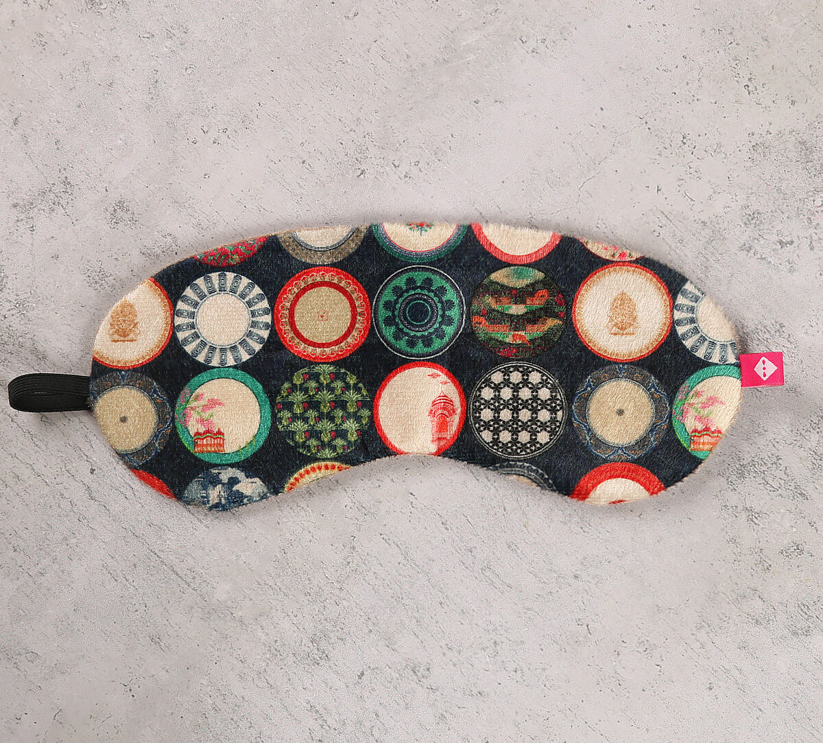 India Circus by Krsnaa Mehta Platter Portrayal Eye Mask