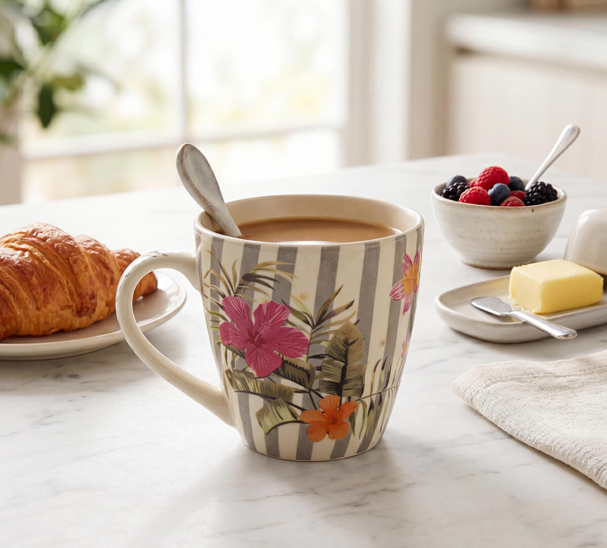 Plumerias Plume Coffee Mug