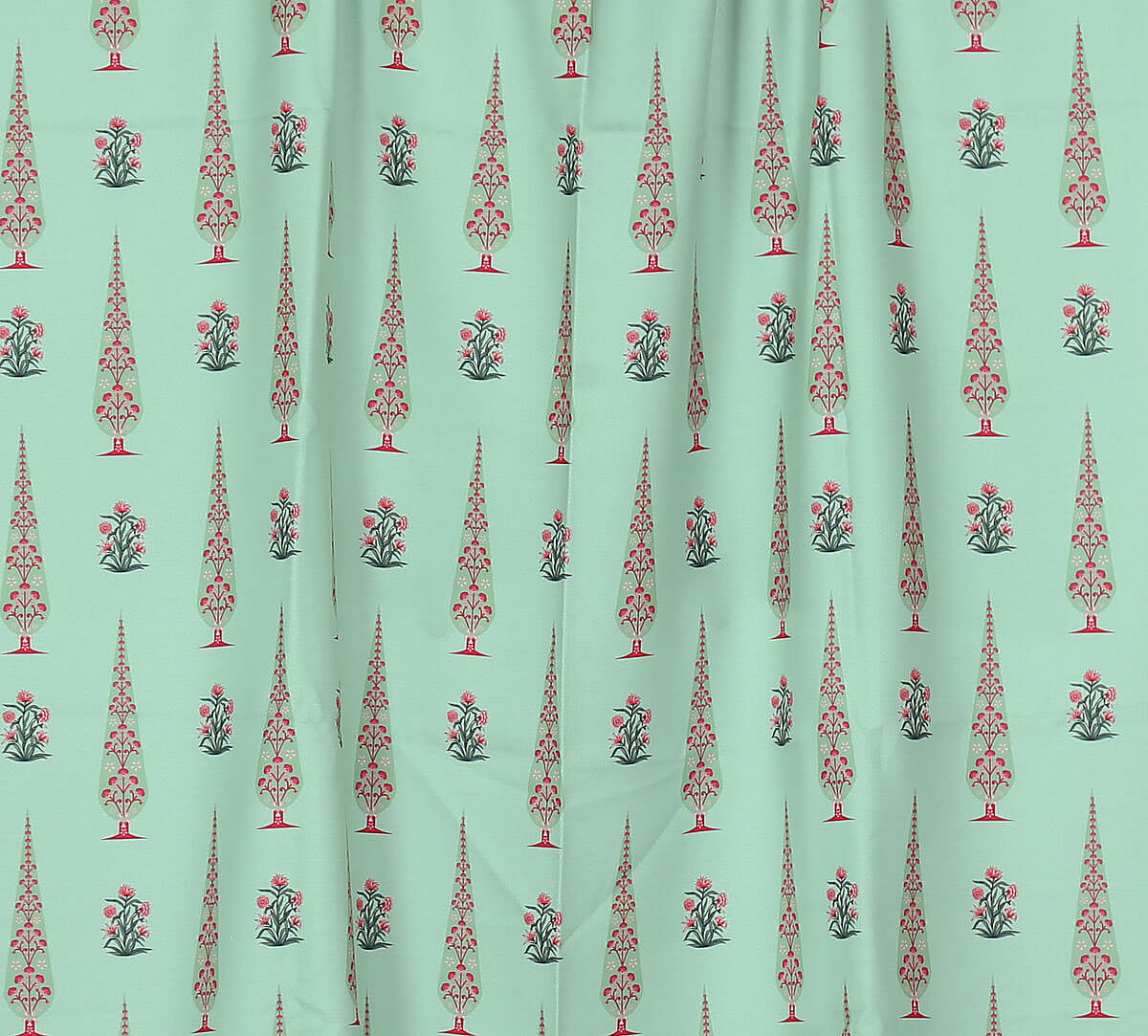 India Circus by Krsnaa Mehta Poppy Conifer Fabric