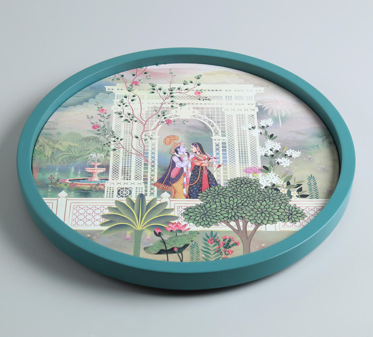 India Circus by Krsnaa Mehta Raasleela Wall Deco Plate