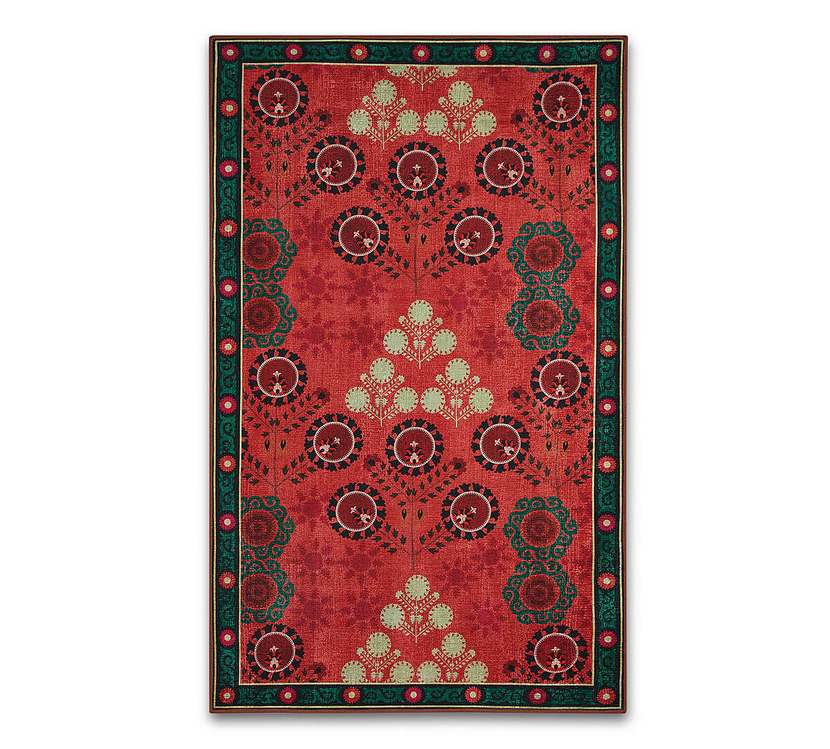 India Circus by Krsnaa Mehta Raceme Rosettes Rug