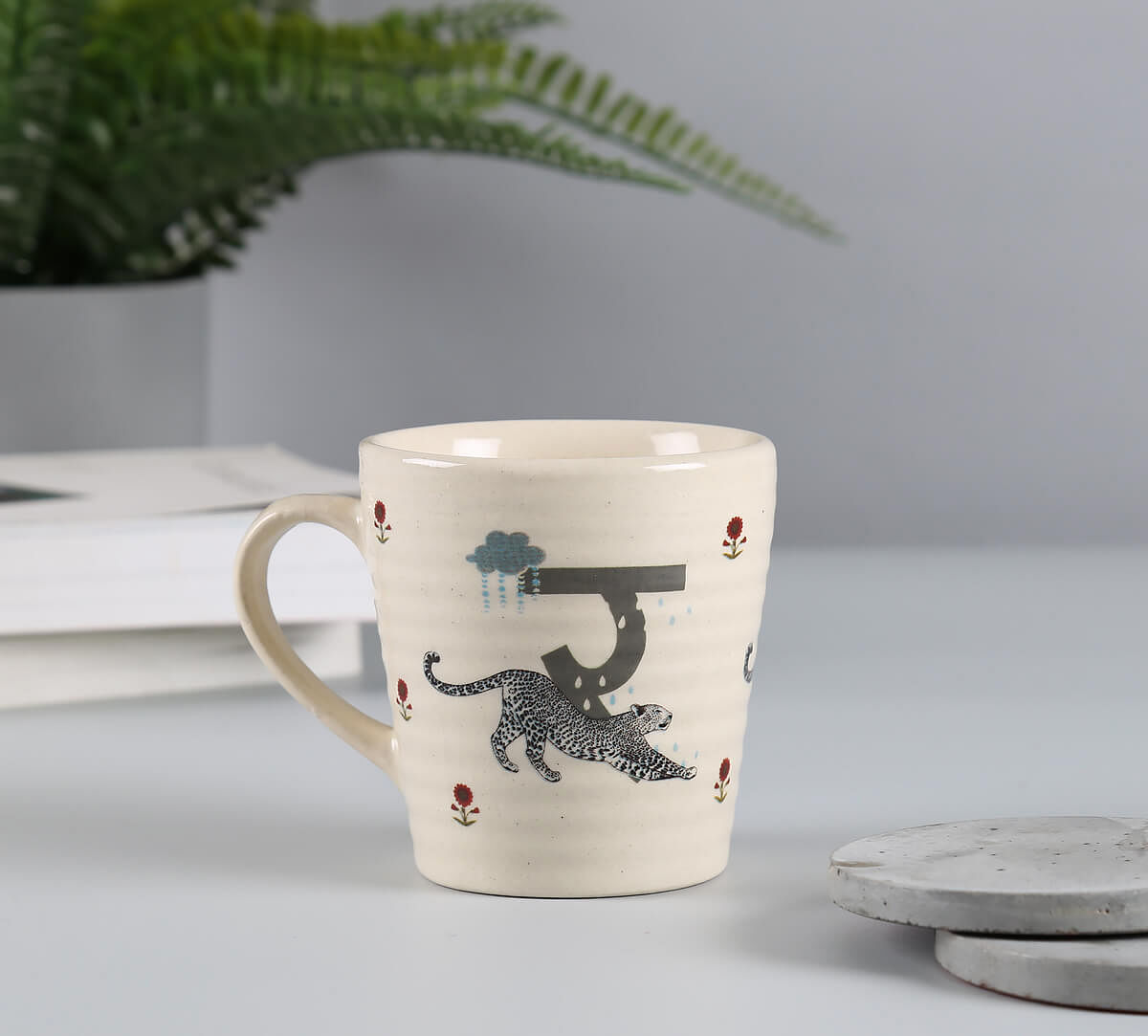 India Circus by Krsnaa Mehta Raining Rainforest Coffee Mug