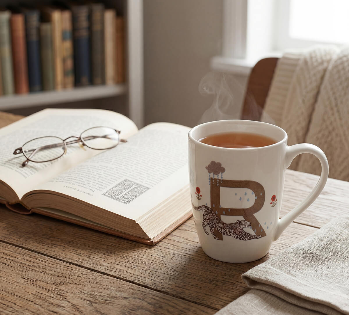 Raining Rainforest Porcelain Coffee Mug