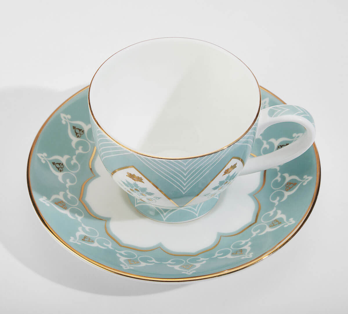 India Circus by Krsnaa Mehta Regal Romance Cup & Saucer Set of 6