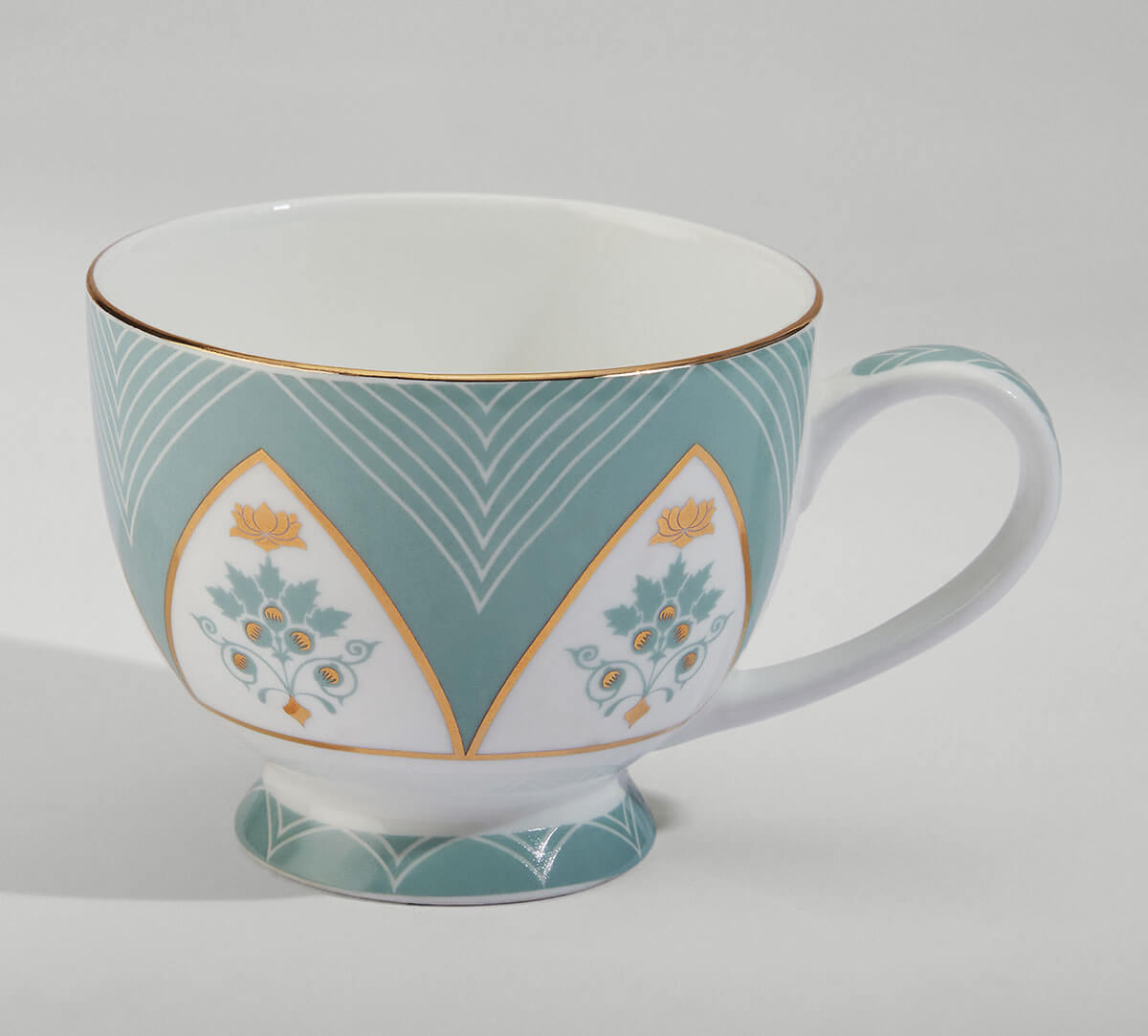 India Circus by Krsnaa Mehta Regal Romance Cup & Saucer Set of 6