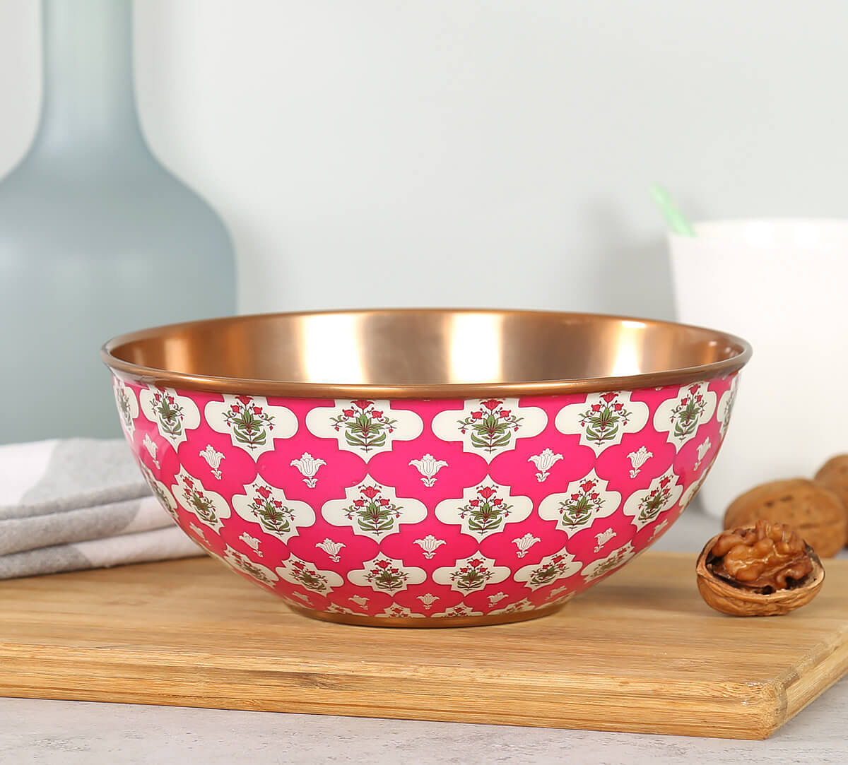 India Circus by Krsnaa Mehta Ruby Lattice Treasures Bowl