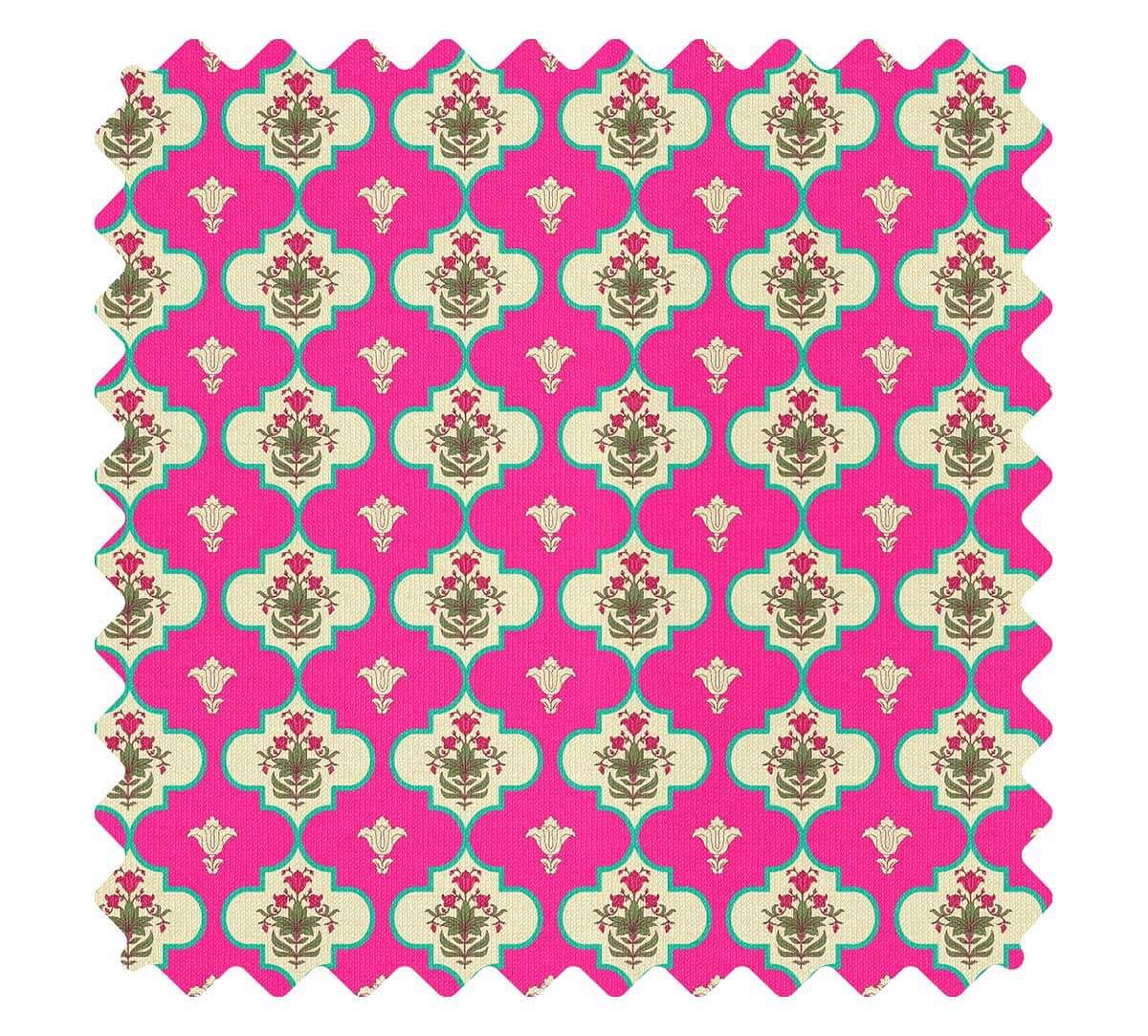 India Circus by Krsnaa Mehta Ruby Lattice Treasures Fabric