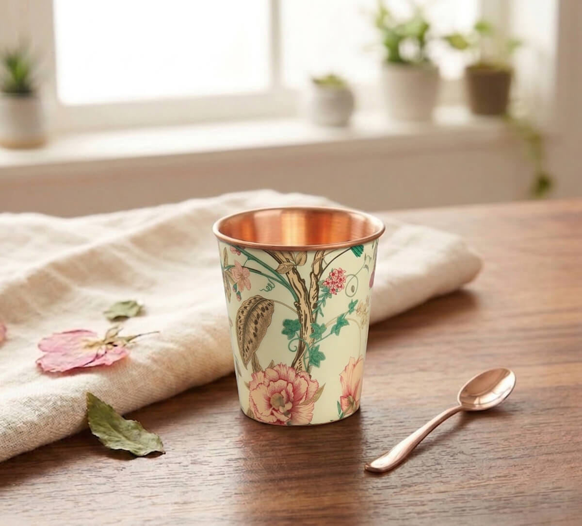 Rustic Realm Copper Tumbler Small