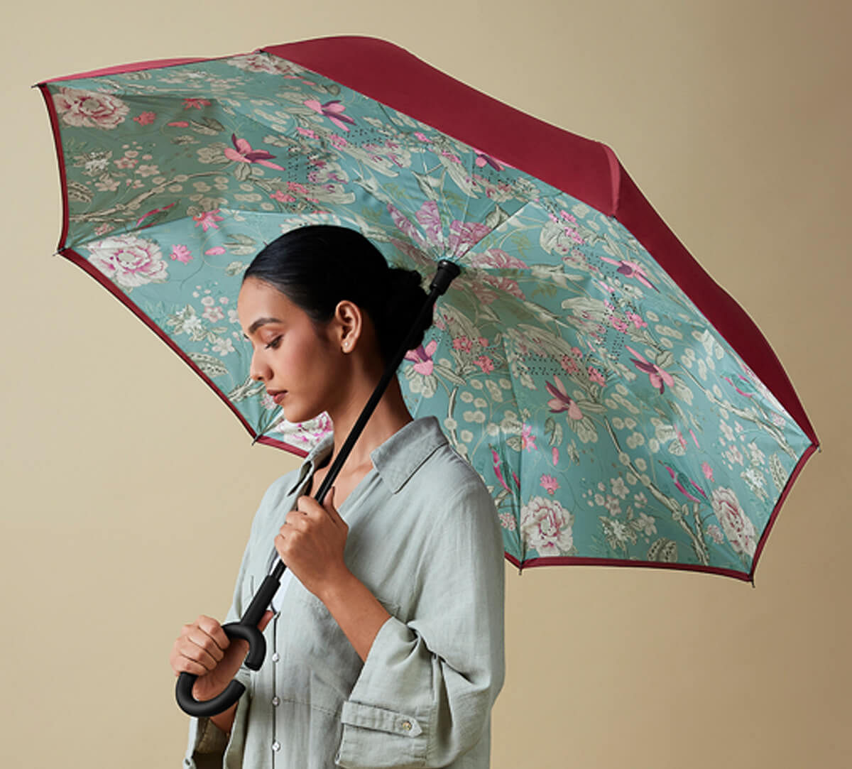 Rustic Realm Reversible Umbrella