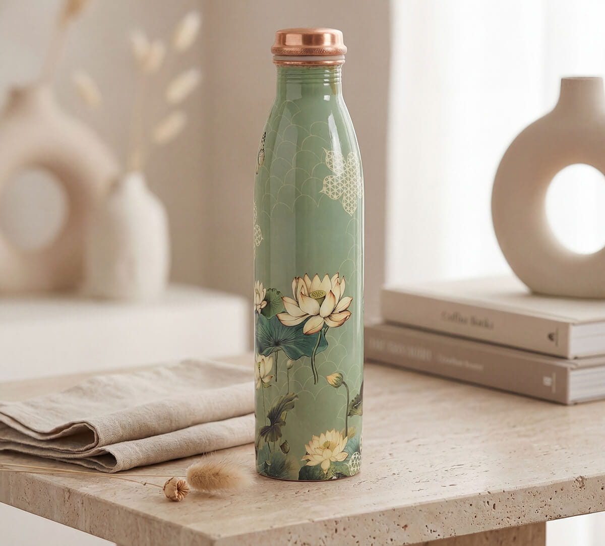 Sage Serenity Copper Bottle
